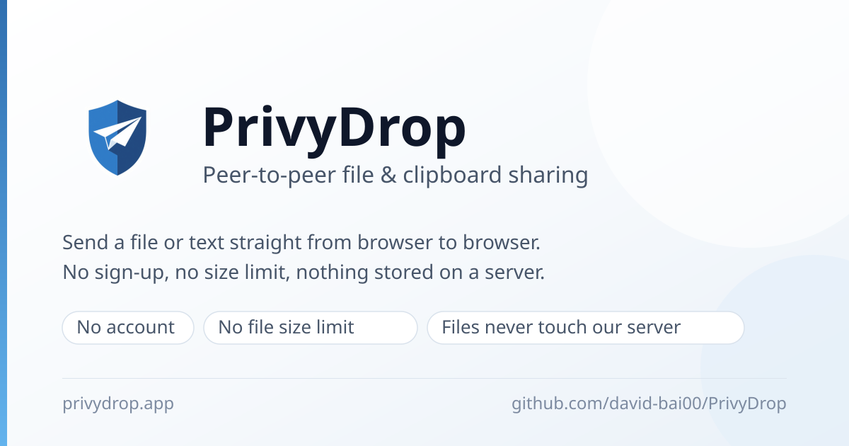 PrivyDrop