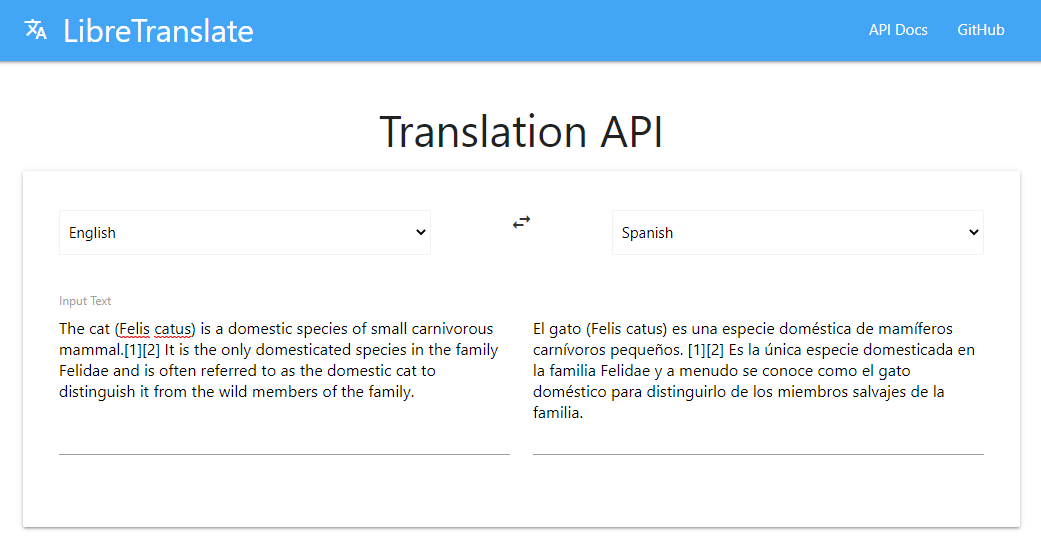 Libre Translate