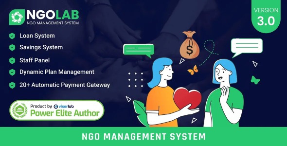 NGOLab - NGO Management System 截图 1
