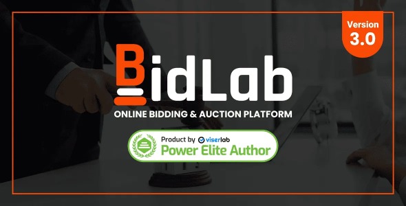 BidLab - Online Bidding & Auction Platform screenshot 1