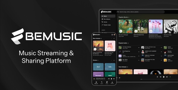 BeMusic - Music Streaming Engine 화면 2