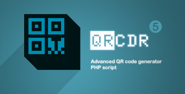 QRcdr - responsive QR Code generator 화면 2