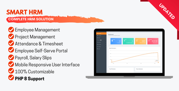 Smart HRM: Full HR Management — Attendance, Timesheet, Payroll & Leave (Laravel)