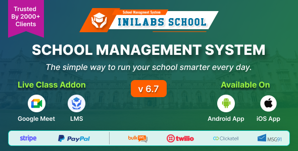 Inilabs School Express : School Management System