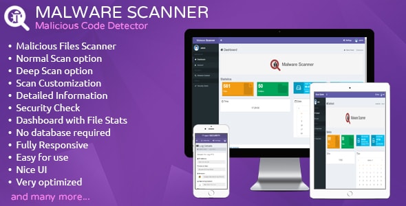 Malware Scanner - Website Files Scanner 화면 1