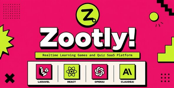 Zootly – Realtime Learning Games and Quiz SaaS Platform screenshot 1