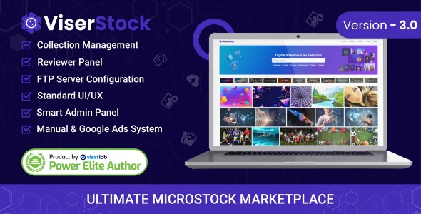 ViserStock - Ultimate Microstock Marketplace 화면 2