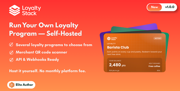 Loyalty Stack – Customer Loyalty & Rewards SaaS | Cards, Vouchers, API & White Label の画面 2
