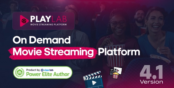 PlayLab - On Demand Movie Streaming Platform 화면 2