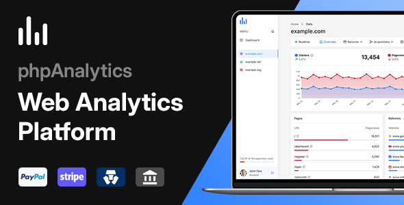phpAnalytics - Web Analytics Platform 화면 2
