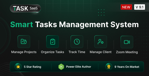 Task SaaS - Tasks Management System For Small Business 화면 2