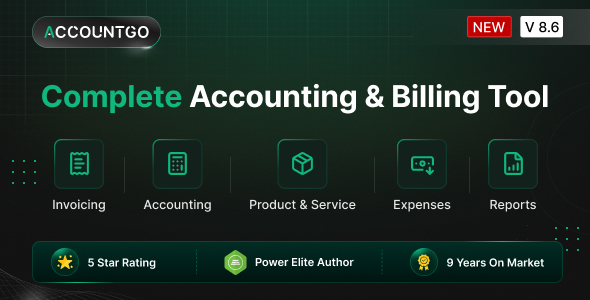 AccountGo - Accounting and Billing Tool 截图 2