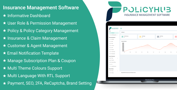 PolicyHub SaaS - Insurance Management Software screenshot 1
