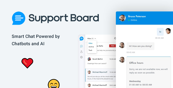 Support Board - AI Chat & Chatbot & Ticket 화면 2