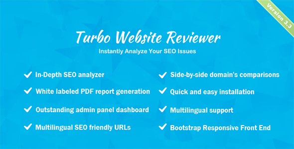 Turbo Website Reviewer - In-depth SEO Analysis Tool 화면 2