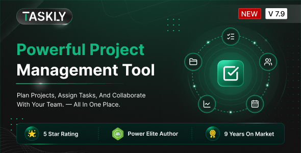 TASKLY – Project Management Tool 화면 3